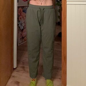 Sweaty Betty Gray Light Green Activewear Pants
